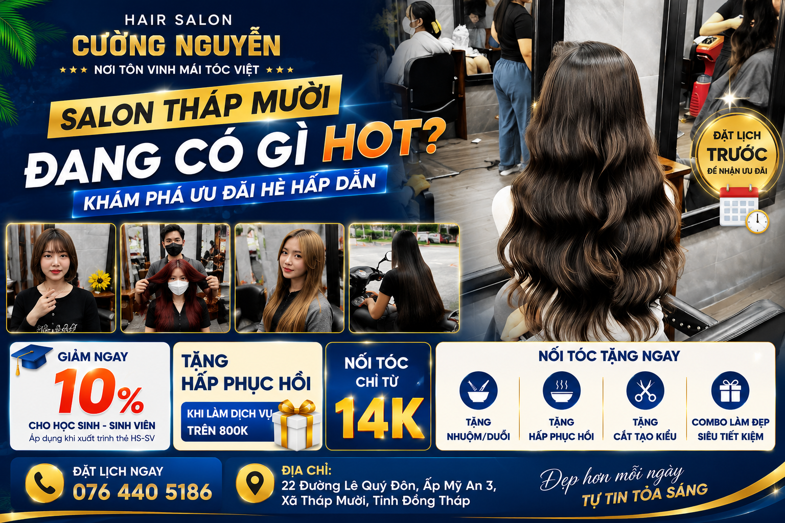 salon cường nguyễn tháp mười