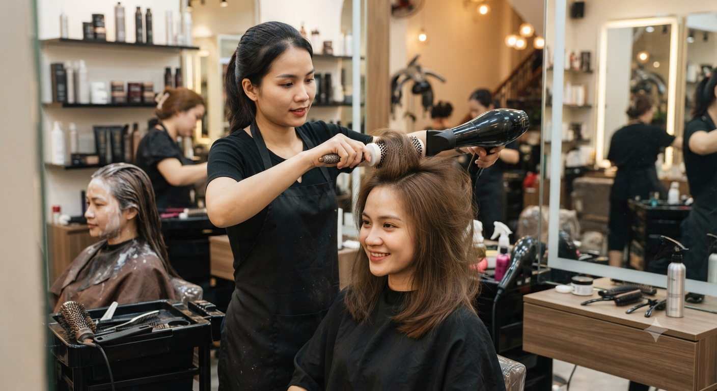 Các kiểu tóc và kỹ thuật tạo độ dày tối ưu cho tóc mỏng